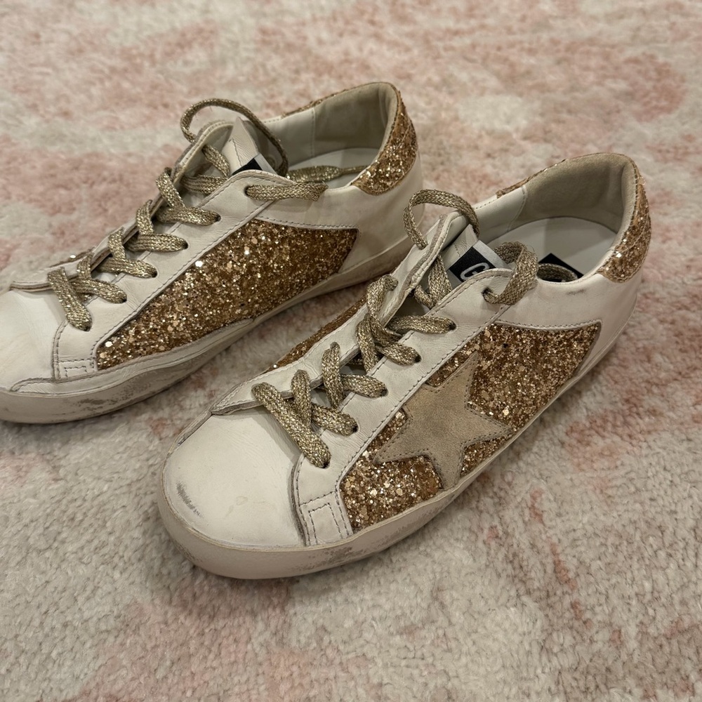 Golden Goose Glitter Sneakers